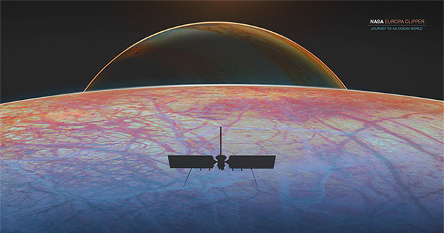 Tàu vũ trụ chụp hình ảnh lạ ở nơi NASA tin là có sự sống