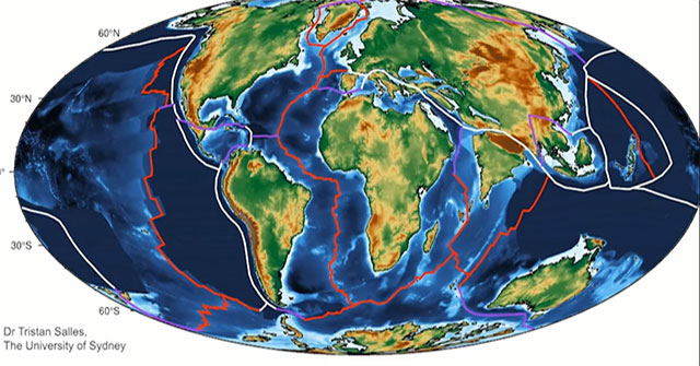 Bề mặt Trái đất thay đổi thế nào trong 100 triệu năm qua?