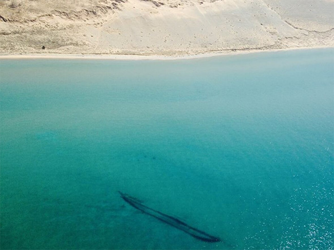 tau-james-mcbride Con tàu James McBride bị mất tích trong một cơn bão năm 1857 trên hồ Erie.